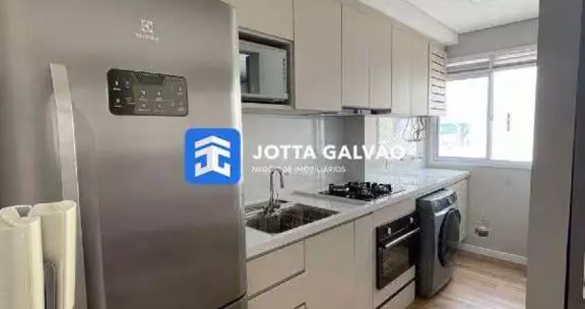 Apartamento a venda, 49m2 - condomínio vitalis - jardim samambaia, campinas