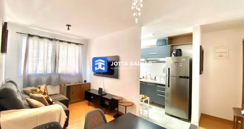 Apartamento para locação, 44m2 - residencial tropical garden - parque industrial,- campinas