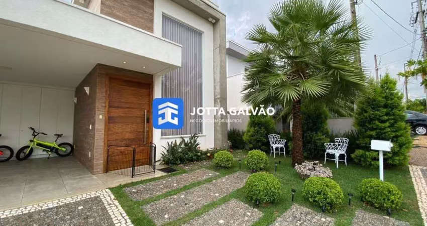 Casa térrea de alto padrão com 210 m² ? 4 vagas de garagem ? swiss park, campinas, sp