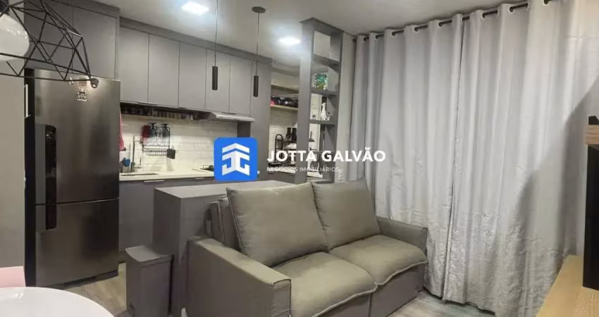 Apartamento a venda, 48m2 - reserva do alto - jardim novo horizonte, valinhos