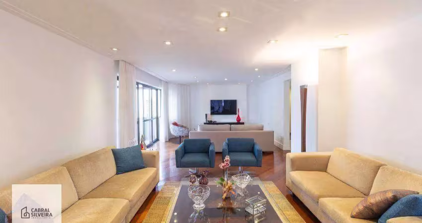 Maravilhoso apartamento com 5 dormitórios à venda, 272 m² por r$ 2.900.000 - campo belo - são paulo/sp