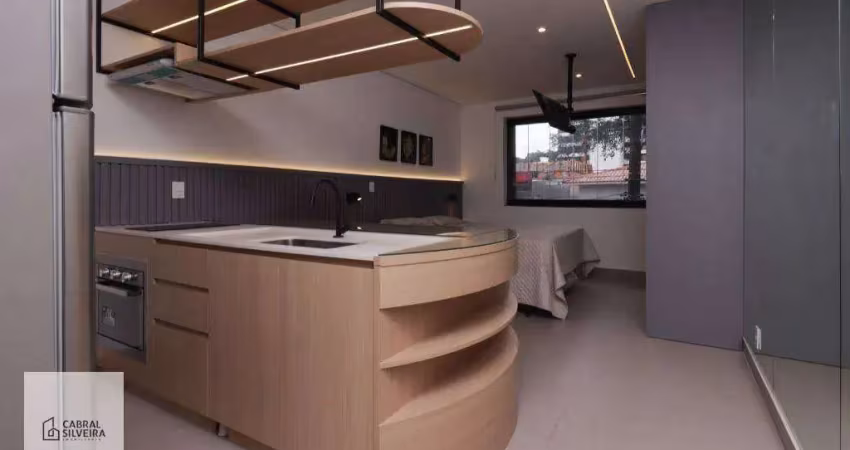 Studio mobiliado em moema para alugar por r$ 3.300/mês – 1 dormitório em indianópolis/moema