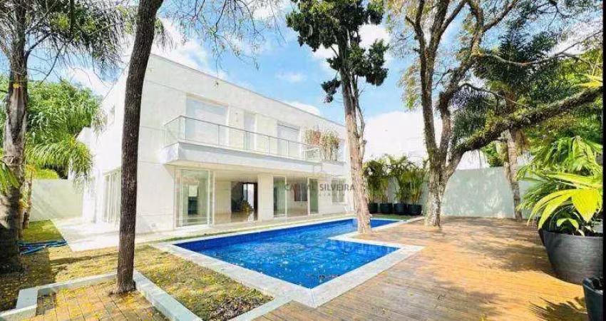 Casa com 4 dormitórios à venda por r$ 6.500.000,00 - brooklin - são paulo/sp