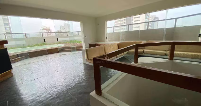 Cobertura com 3 dormitórios à venda, 360 m² por R$ 3.200.000,00 - Moema - São Paulo/SP