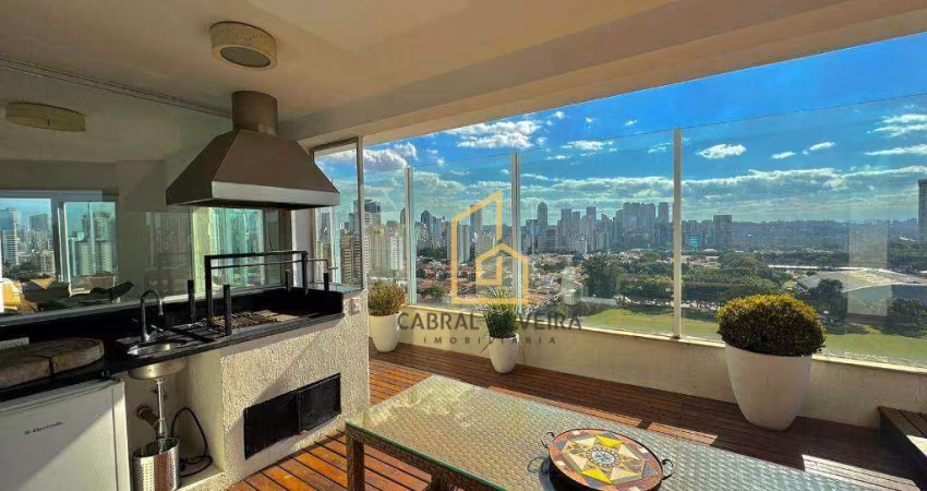 Cobertura com 4 dormitórios à venda, 420 m² por R$ 8.724.000,00 - Brooklin - São Paulo/SP