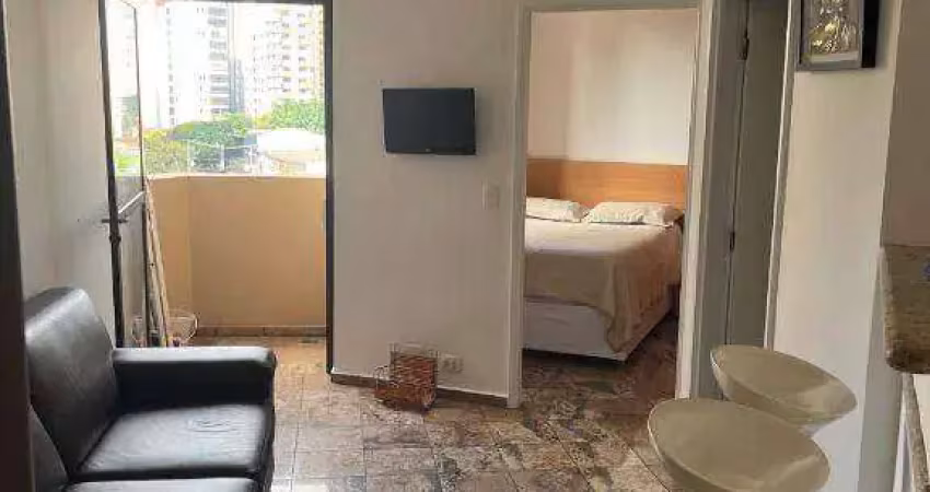 Studio com 1 dormitório à venda, 33 m² por r$ 429.000,00 - moema - são paulo/sp
