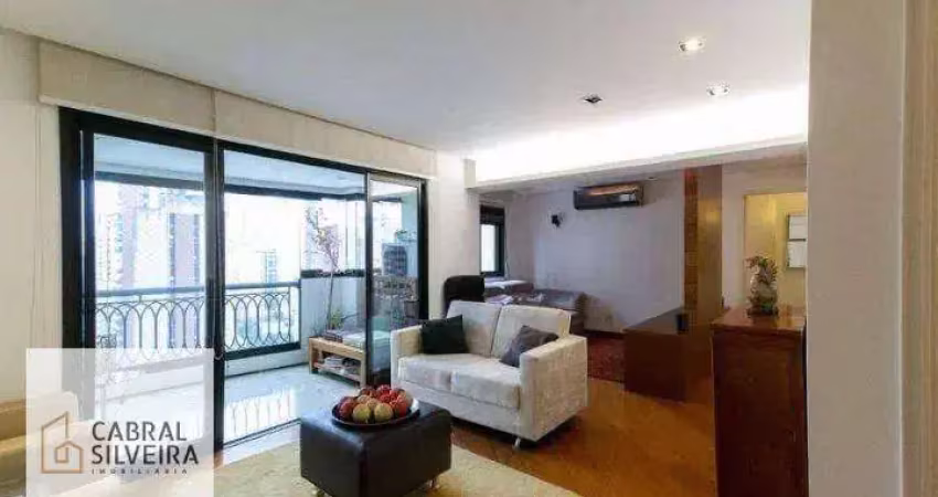 Apartamento com 3 dormitórios à venda, 116 m² por r$ 2.200.000,00 - moema - são paulo/sp