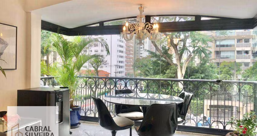 Apartamento com 3 dormitórios, 135 m² - Moema - São Paulo/SP