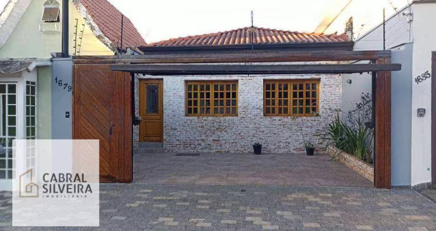 Casa com 3 dormitórios à venda, 120 m² por R$ 850.000,00 - Moema - São Paulo/SP
