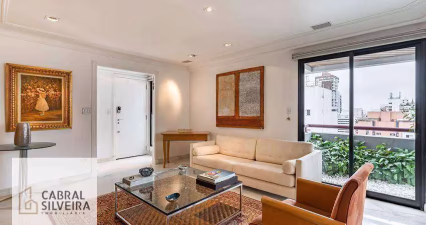 Apartamento com 3 dormitórios à venda, 116 m²  - Moema - São Paulo/SP