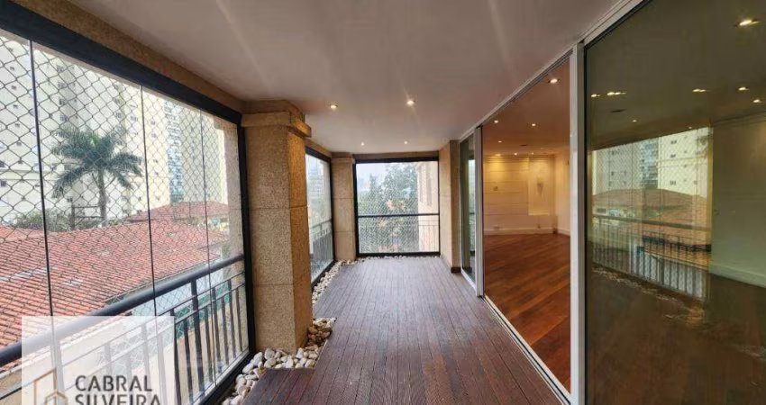 Apartamento com 4 dormitórios à venda, 218 m² por R$ 2.350.000,00 - Brooklin - São Paulo/SP