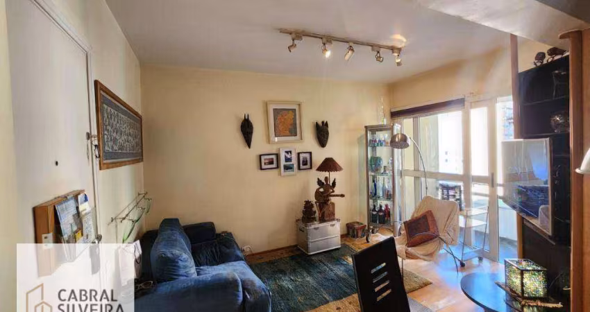 Apartamento com 2 dormitórios para alugar, 60 m²  - Moema - São Paulo/SP