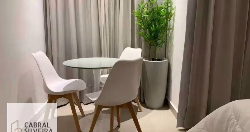 Apartamento com 1 dormitório - venda por r$ 670.000 ou aluguel por r$ 4.580,00/mês - moema - são paulo/sp
