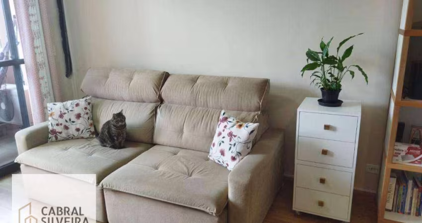 Apartamento com 2 dormitórios à venda, 68 m² por R$ 650.000,00 - Mirandópolis - São Paulo/SP