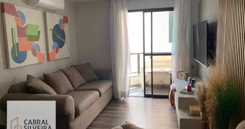 Apartamento com 2 dormitórios à venda, 80 m² por R$ 1.200.000,00 - Vila Nova Conceição - São Paulo/SP