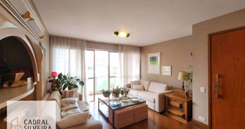Viva o Melhor de São Paulo! Apartamento de 113 m² à Venda em Moema - R$ 1.750.000