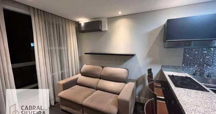 Apartamento duplex com 1 dormitório à venda, 55 m² por r$ 790.000,00 - moema - são paulo/sp