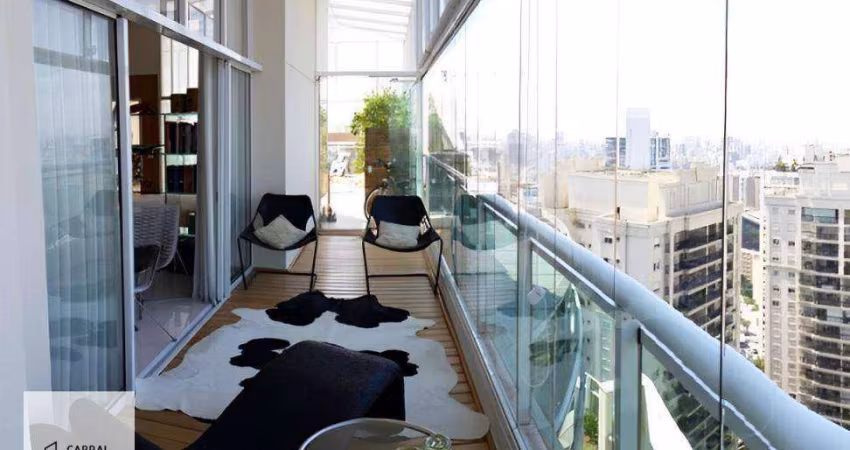 Ótimo apartamento com 2 dormitórios à venda, 187 m² por R$ 3.900.000 - Jardins - São Paulo/SP