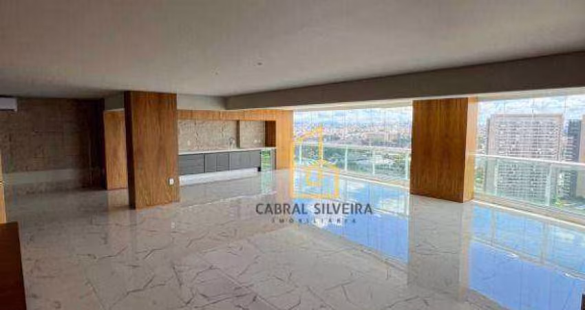 Vista privilegiada para o parque – 4 suítes e 294 m² no Reserva Manacá
