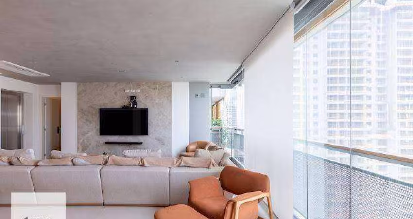 Apartamento com 3 dormitórios à venda, 167 m² por R$ 3.850.000 - Brooklin - São Paulo/SP