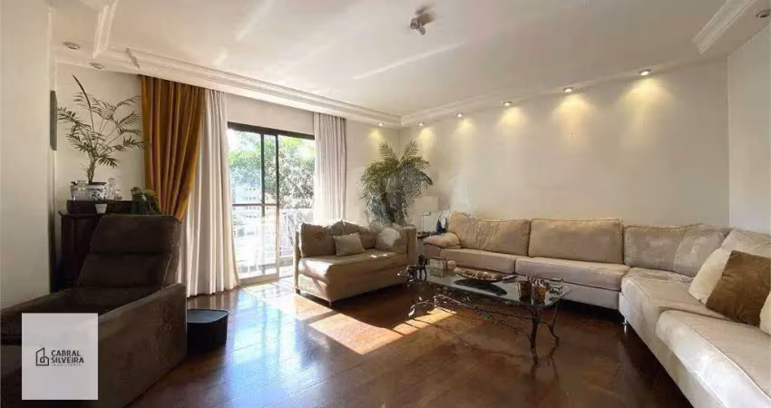 Apartamento com 3 suítes à venda, 179 m² por r$ 1.800.000 - moema - são paulo/sp