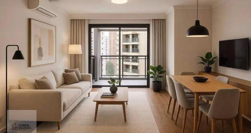 Apartamento com 3 dormitórios para alugar, 101 m² - Moema - São Paulo/SP