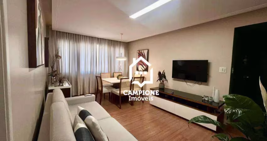 Apartamento com 3 dormitórios à venda, 90 m² por r$ 575.000,00 - santa teresinha - são paulo/sp