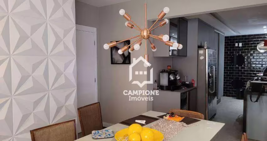 Apartamento com 3 dormitórios à venda, 134 m² por r$ 1.840.000,00 - vila anastácio - são paulo/sp