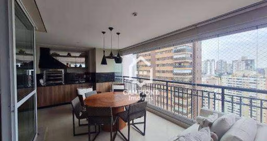 Apartamento com 3 dormitórios à venda, 189 m² por R$ 3.500.000,00 - Santana - São Paulo/SP