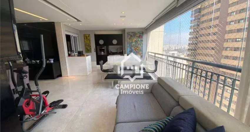 Apartamento com 3 dormitórios à venda, 189 m² por r$ 3.350.000,00 - santana - são paulo/sp