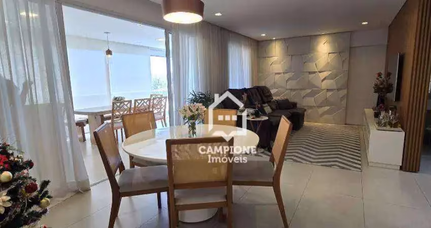Apartamento com 3 dormitórios à venda, 134 m² por r$ 1.980.000,00 - vila anastácio - são paulo/sp