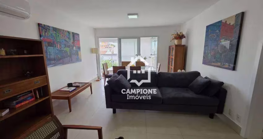 Apartamento com 3 dormitórios à venda, 132 m² por r$ 2.150.000 - vila romana - residencial florença