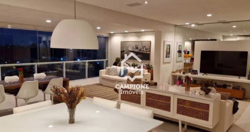 Apartamento com 3 dormitórios à venda, 142 m² por r$ 2.130.000,00 - vila leopoldina - são paulo/sp