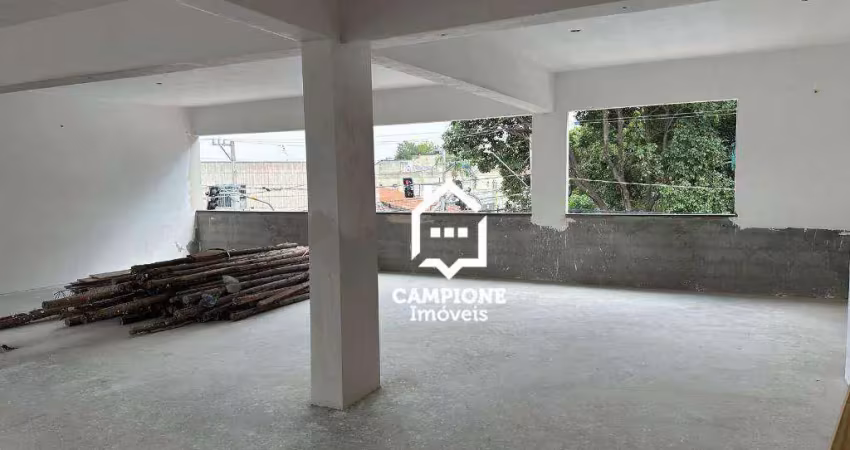 Salão para alugar, 170 m² por r$ 9.000,00/mês - casa verde alta - são paulo/sp