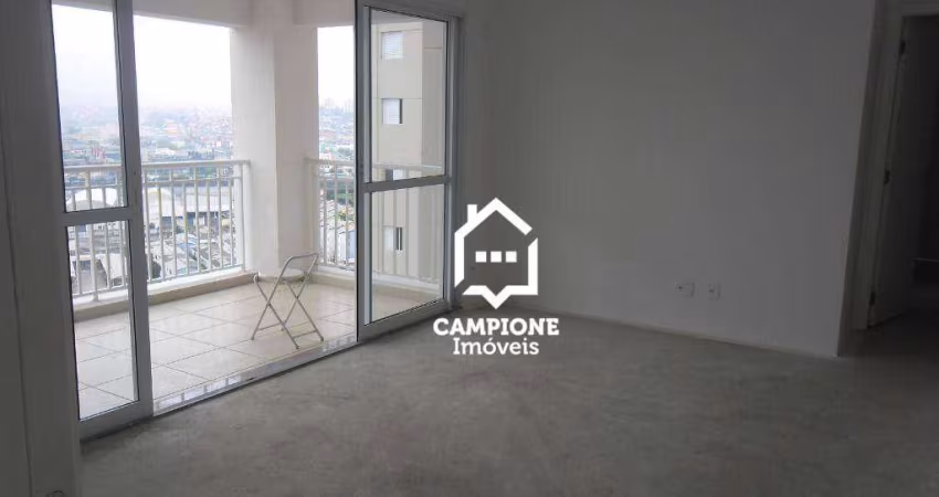 Apartamento com 4 dormitórios para alugar, 100 m² por R$ 6.211,07/mês - Barra Funda - São Paulo/SP