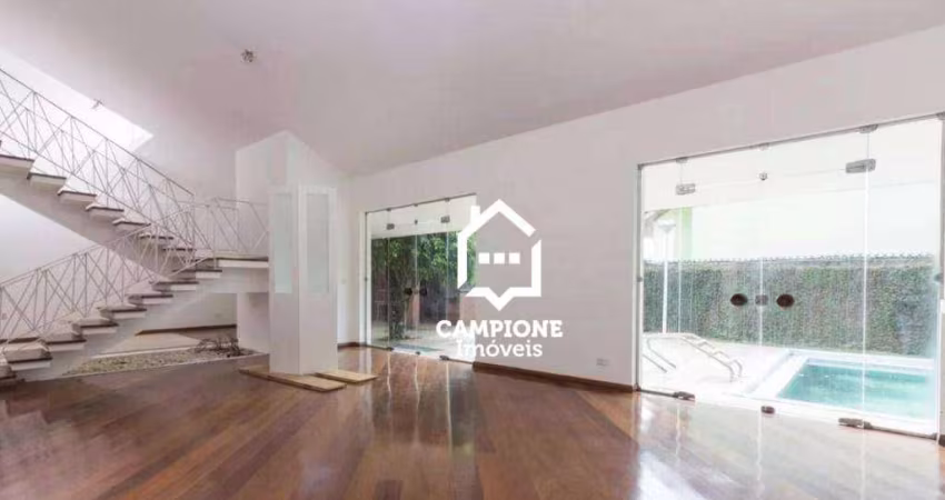 Casa com 5 dormitórios, 600 m² - venda por R$ 4.200.000,00 ou aluguel por R$ 16.525,00/mês - Jardim São Bento - São Paulo/SP