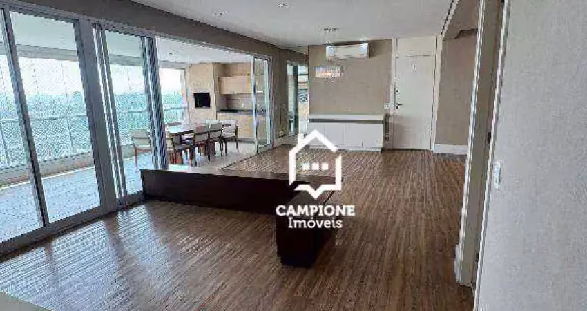 Apartamento com 3 dormitórios para alugar, 142 m² por r$ 14.362,21/mês - vila leopoldina - são paulo/sp