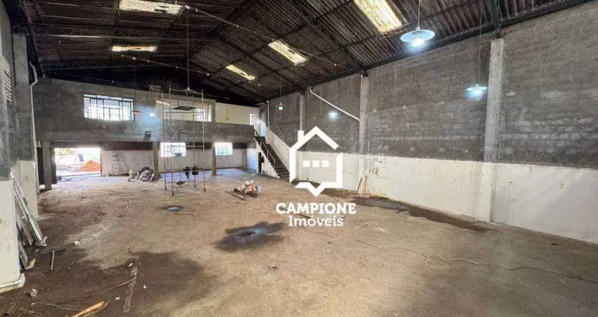 Galpão, 800 m² - venda por r$ 3.500.000,00 ou aluguel por r$ 19.800,00/mês - cachoeirinha - são paulo/sp