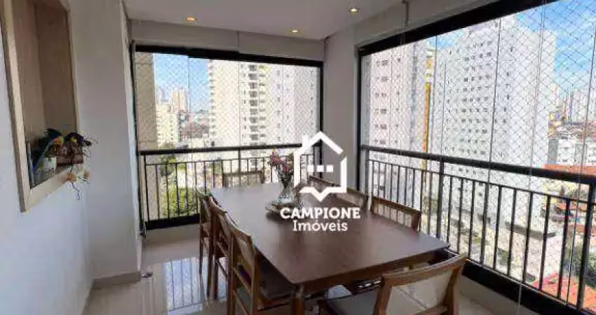 Apartamento para alugar, 140 m² por r$ 15.450,00/mês - santana - são paulo/sp