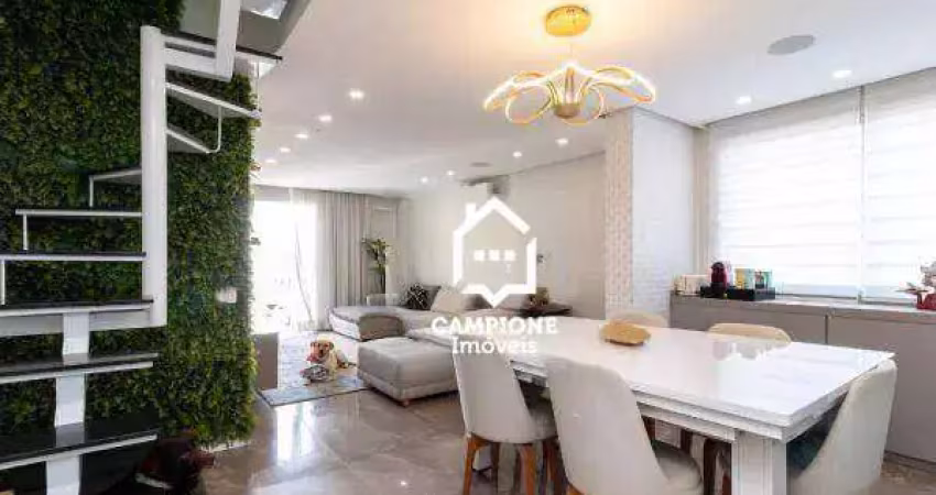 Cobertura com 3 dormitórios à venda, 125 m² por r$ 1.100.000,00 - santana - são paulo/sp