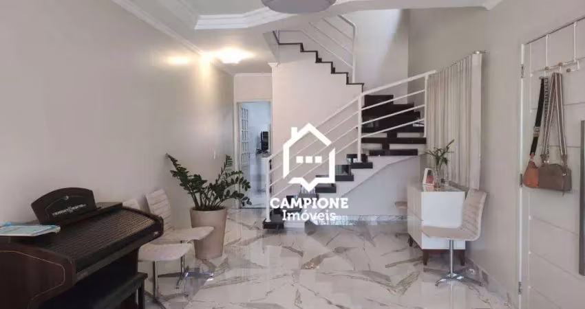 Sobrado com 3 dormitórios à venda, 115 m² por r$ 895.000,00 - santa teresinha - são paulo/sp