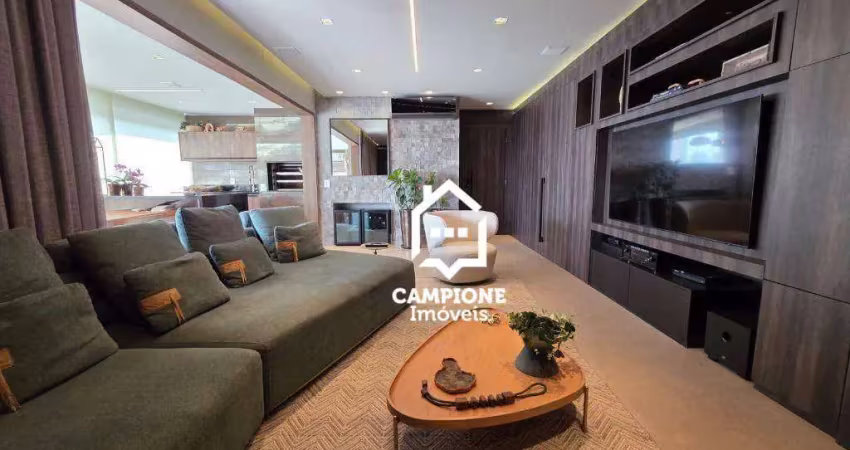 Apartamento com 3 dormitórios à venda, 134 m² por r$ 2.150.000 - vila anastácio/sp - quintas da lapa