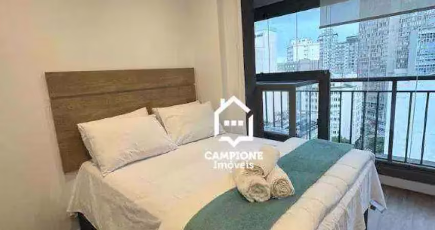 Studio com 1 dormitório à venda, 23 m² por r$ 395.000 - república - são paulo/sp