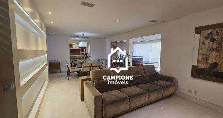 Apartamento com 3 dormitórios para alugar, 142 m² por r$ 9.119/mês - lauzane paulista - são paulo/sp