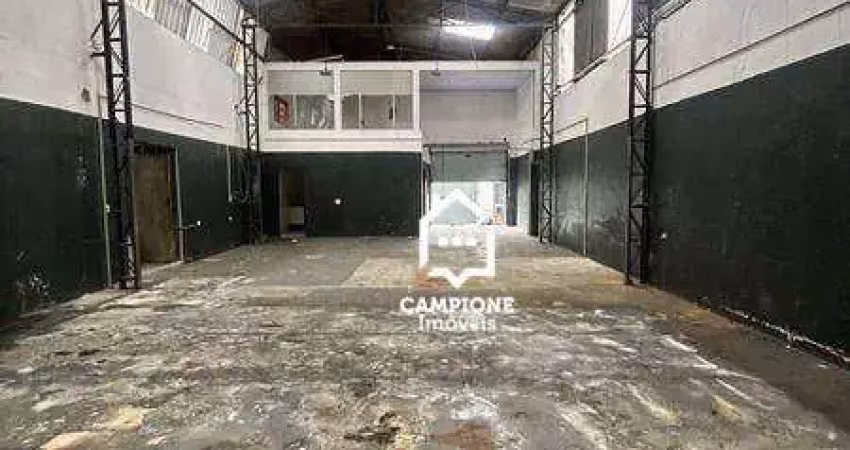 Galpão, 216 m² - venda por r$ 850.000,00 ou aluguel por r$ 9.390,00/mês - vila mazzei - são paulo/sp