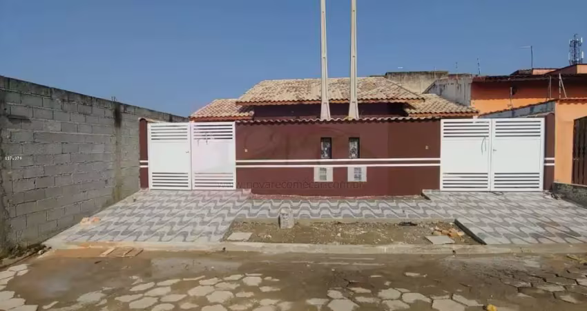 Casa para venda em itanhaém, bopiranga, 2 dormitórios, 1 banheiro, 1 vaga