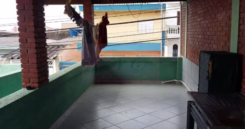Casa para venda em santo andré, jardim do estádio, 2 dormitórios, 2 banheiros, 3 vagas