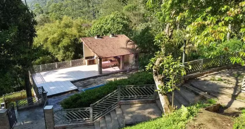 Chácara para venda em ribeirão pires, jardim valentina, 1 dormitório, 2 banheiros, 4 vagas