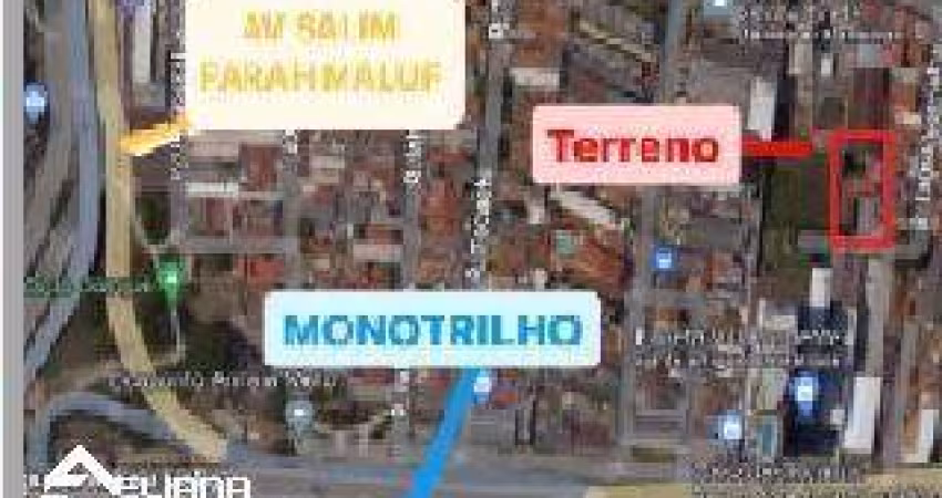 TERRENO PARA CONSTRUTOR - 684M² - VL PRUDENTE - R$1.890.000,00