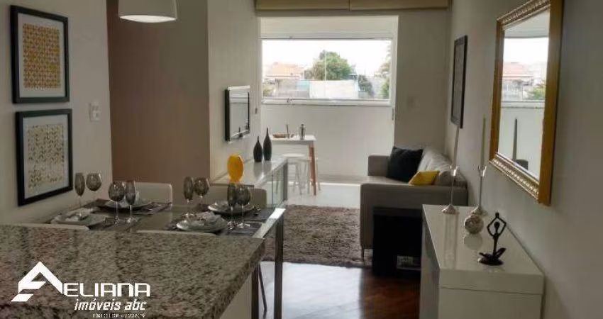 Apartamento novo decorado 60 m² - Sacada grill - 1  vaga - Campestre